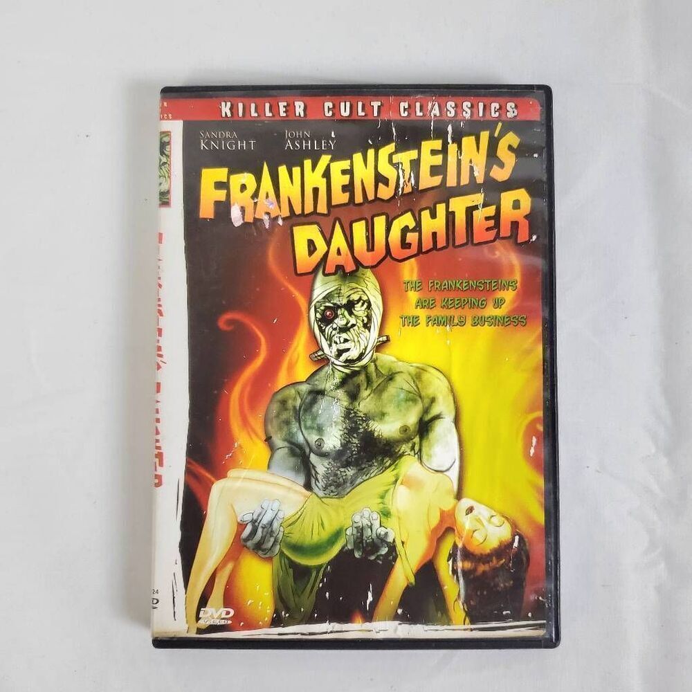Frankenstein’s Daughter DVD Killer Cult Classics Sandra Knight John Ashley